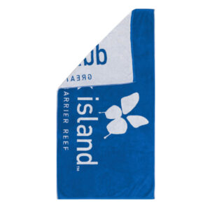 Håndkle, jaquard-vevet