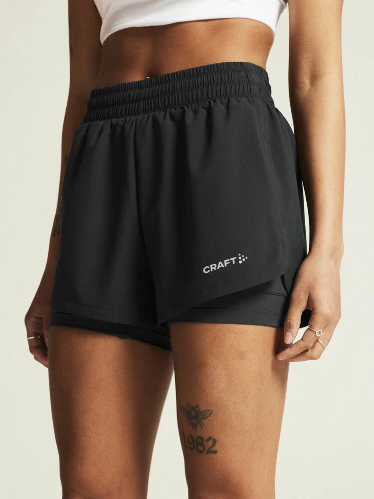 Craft shorts, 2-i-1, dame